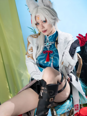 美图欣赏丨Coser_Hatori Sama(奈奈紀):NO.040-崩坏-飞霄[60P-254.5M]