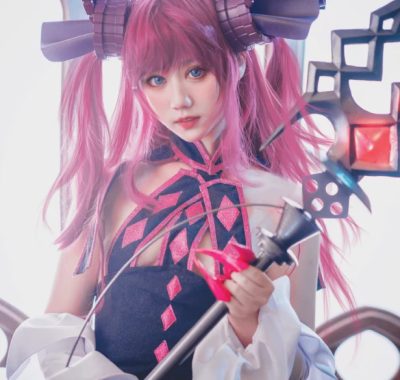 COS图集丨Coser镜酱:NO.016-龙娘[9P-9MB]